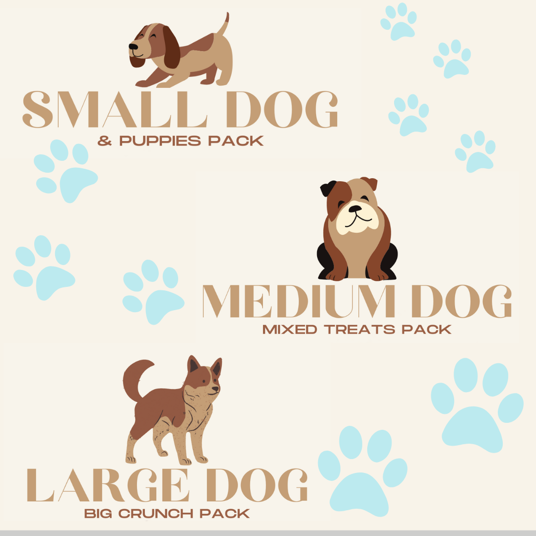 Bulk Natural Dog Treats Value Packs