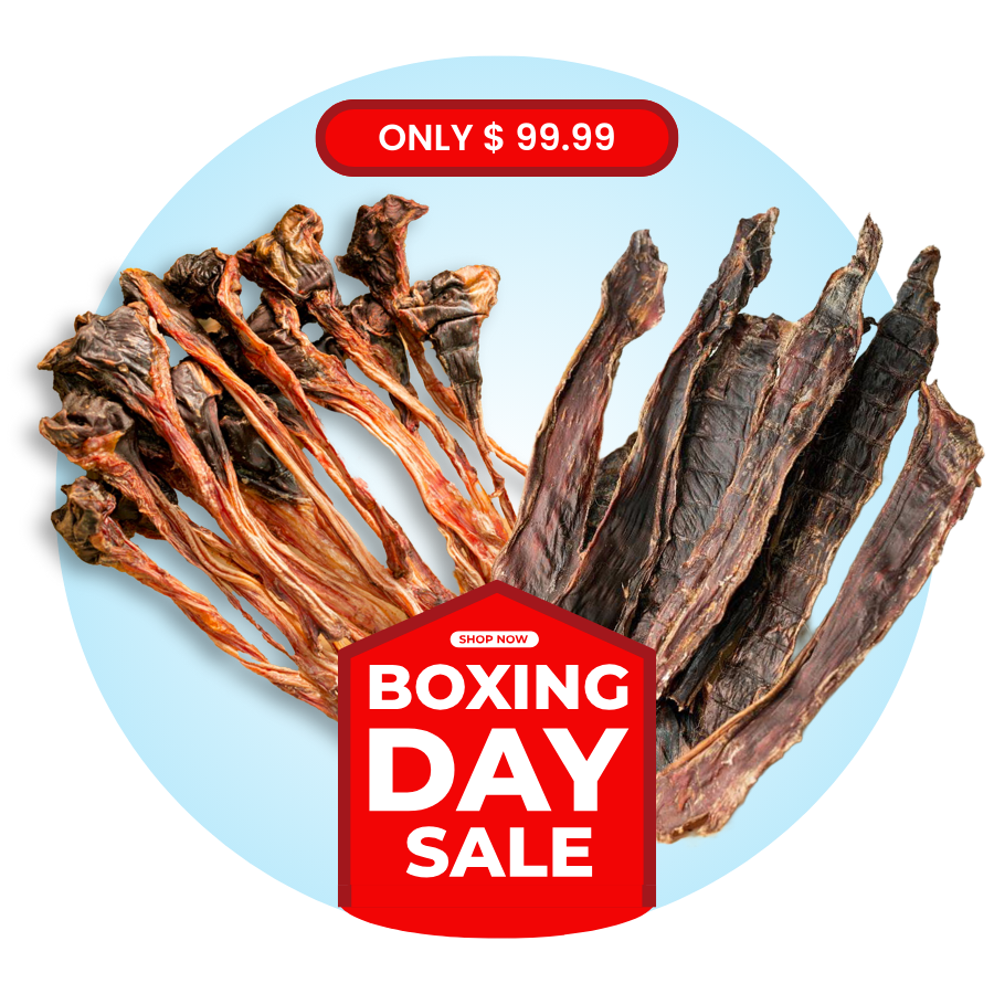 Roo Tendons + Jerky Strips