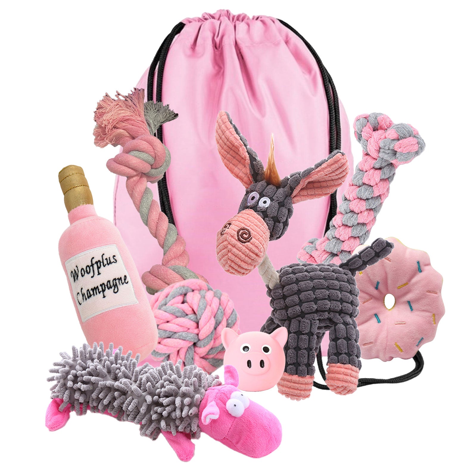 Dog Toy Mega Pack + Orange Cooler Bag