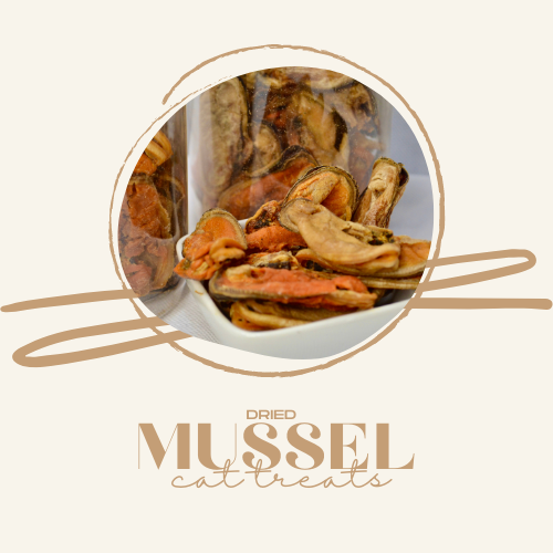 Dried Green Lip Mussel - Cat Treats